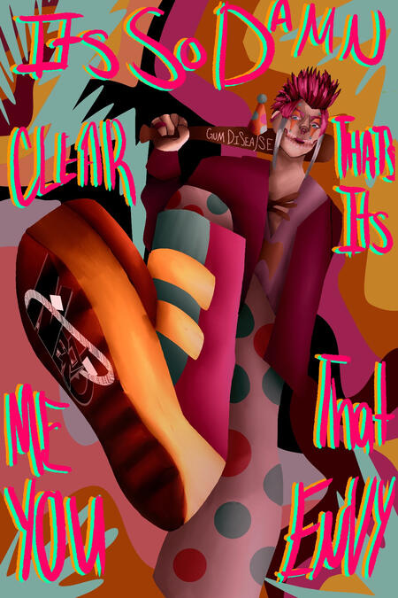 It’s so damn clear that it’s me that you envy